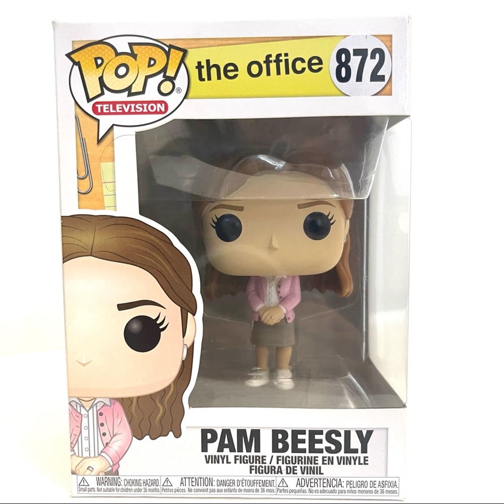 Funko Pop! Pam Beesly The Office TV Vinyl Figure #872